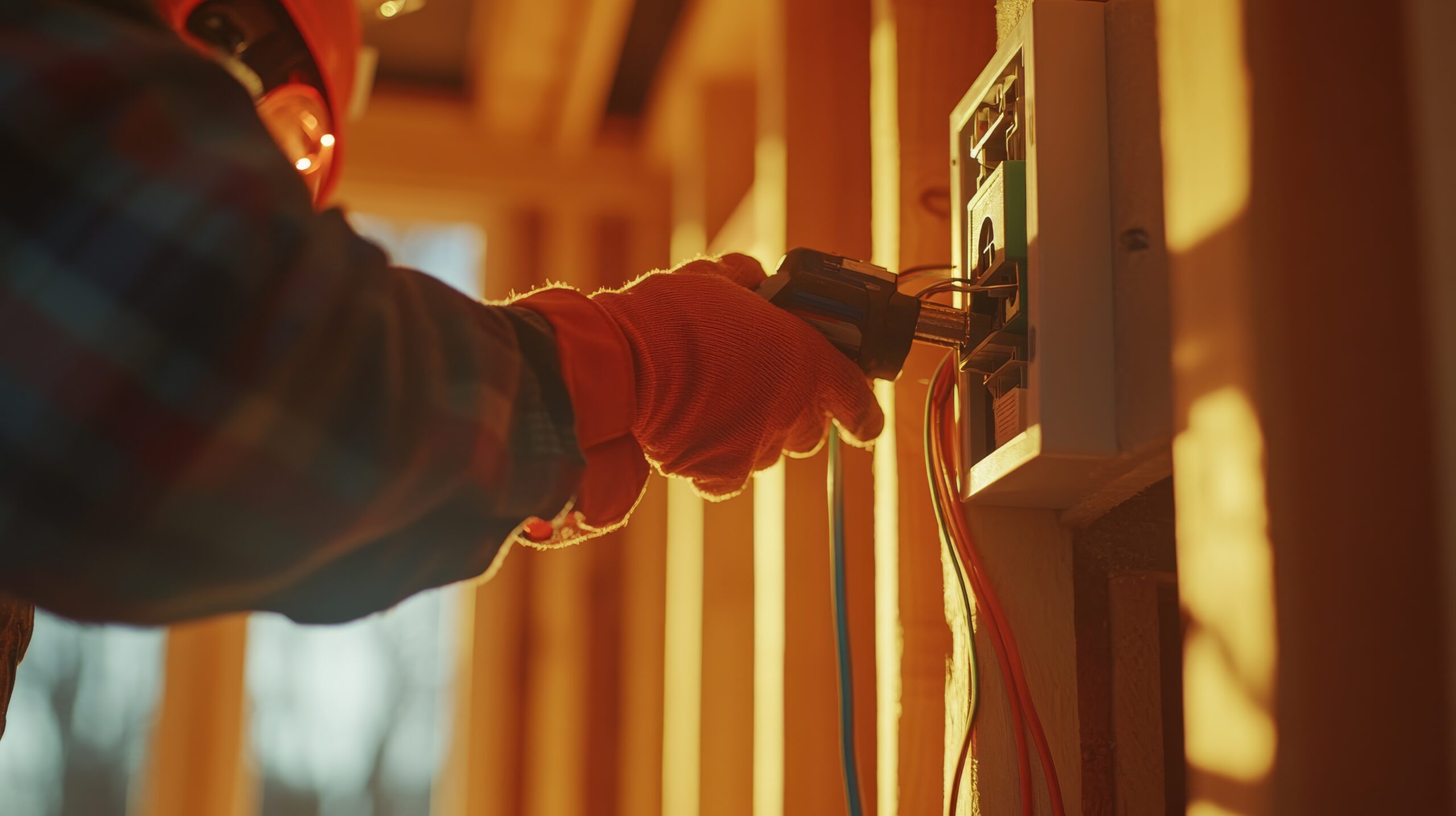 Habilitation électrique B1V B2V BR BC Formation B1V B2V BR BC habilitation electrique intiale et recyclage avec électricienne effectuant une intervention sécurisée sur une installation basse tension.